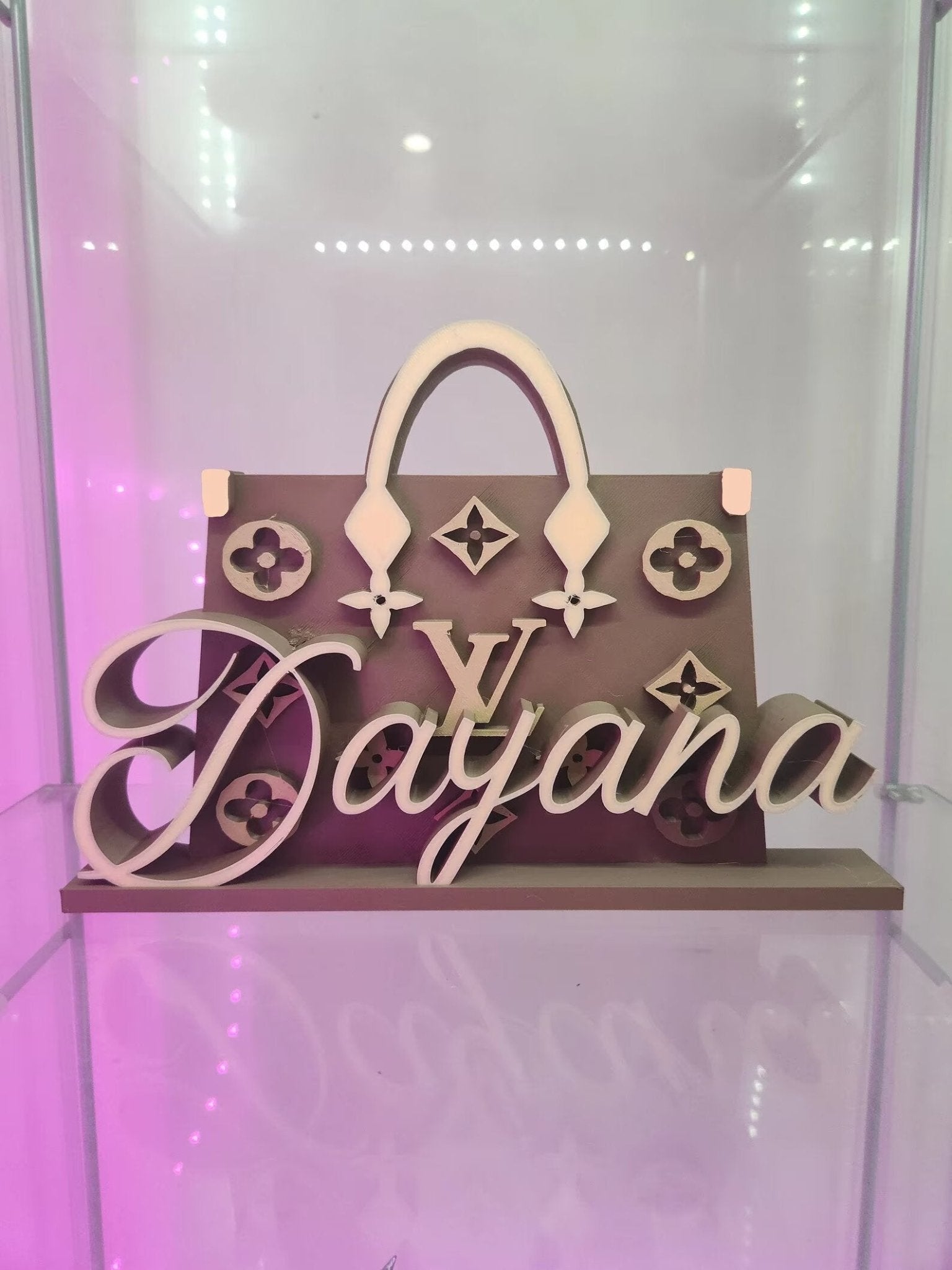 3D Printed Multicolor Luxury Designer Bag Style Purse with Your Name! –  JDColFashion