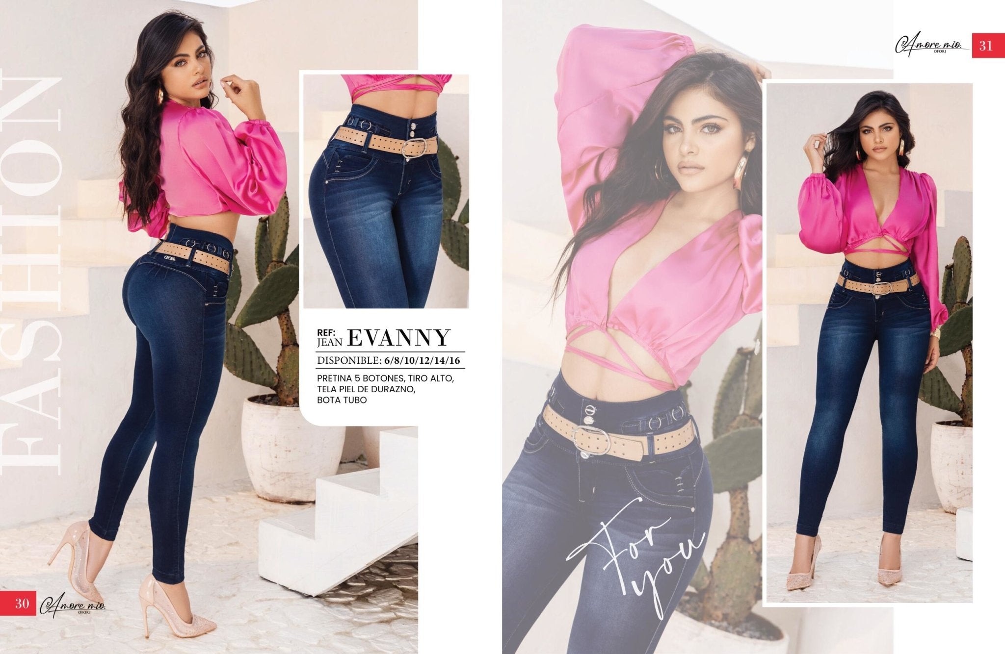Evanny 100% Authentic Colombian Push Up Jeans