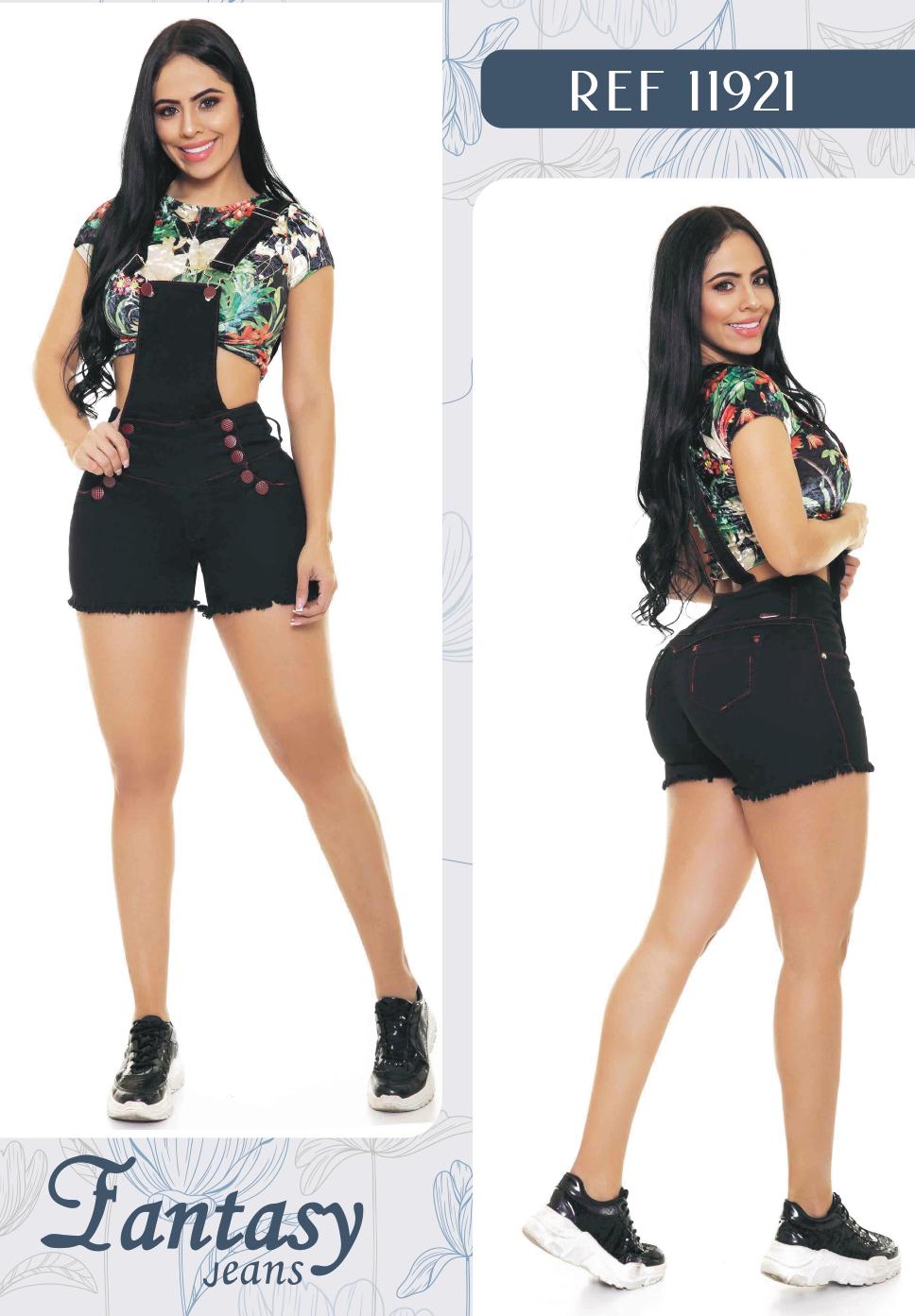 11921 100% Authentic Colombian Push Up OVERALL SHORT