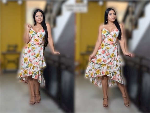 20088 100%  Authentic Colombian Dress