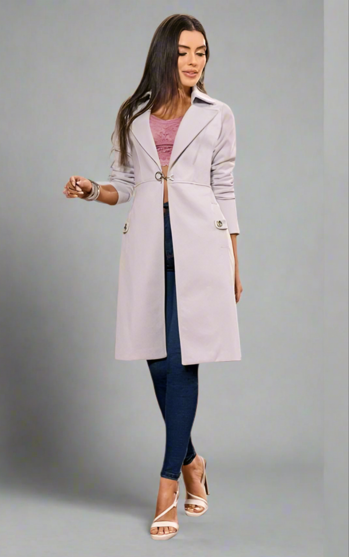 Authentic Colombian Gaban  Coat M-346