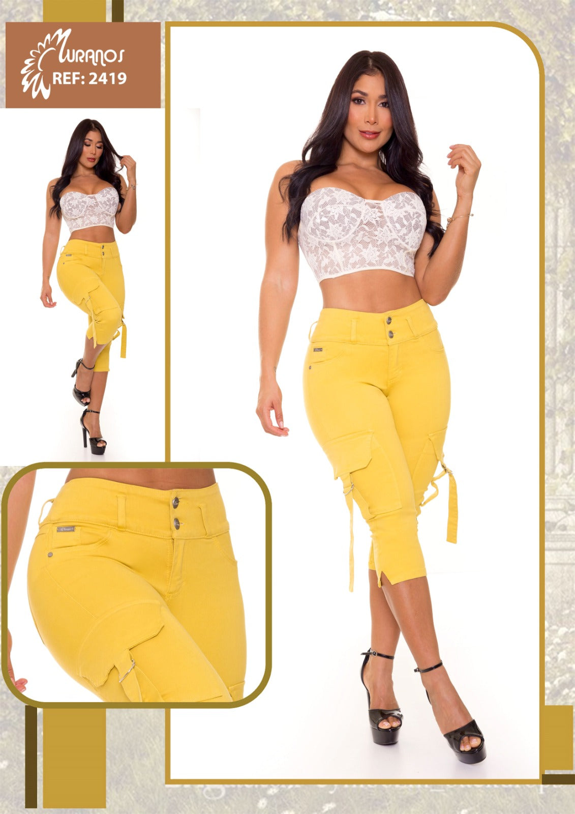 2419 100% Authentic Colombian Capri