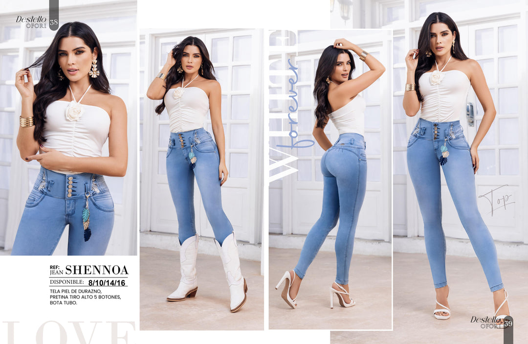 Shennoa 100% Authentic Colombian Push Up Jeans