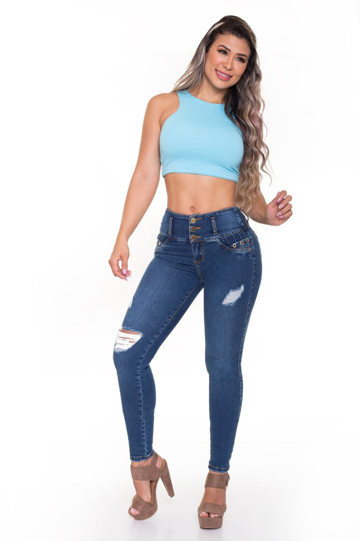 14844 100% Authentic Colombian Push Up Jeans - JDColFashion