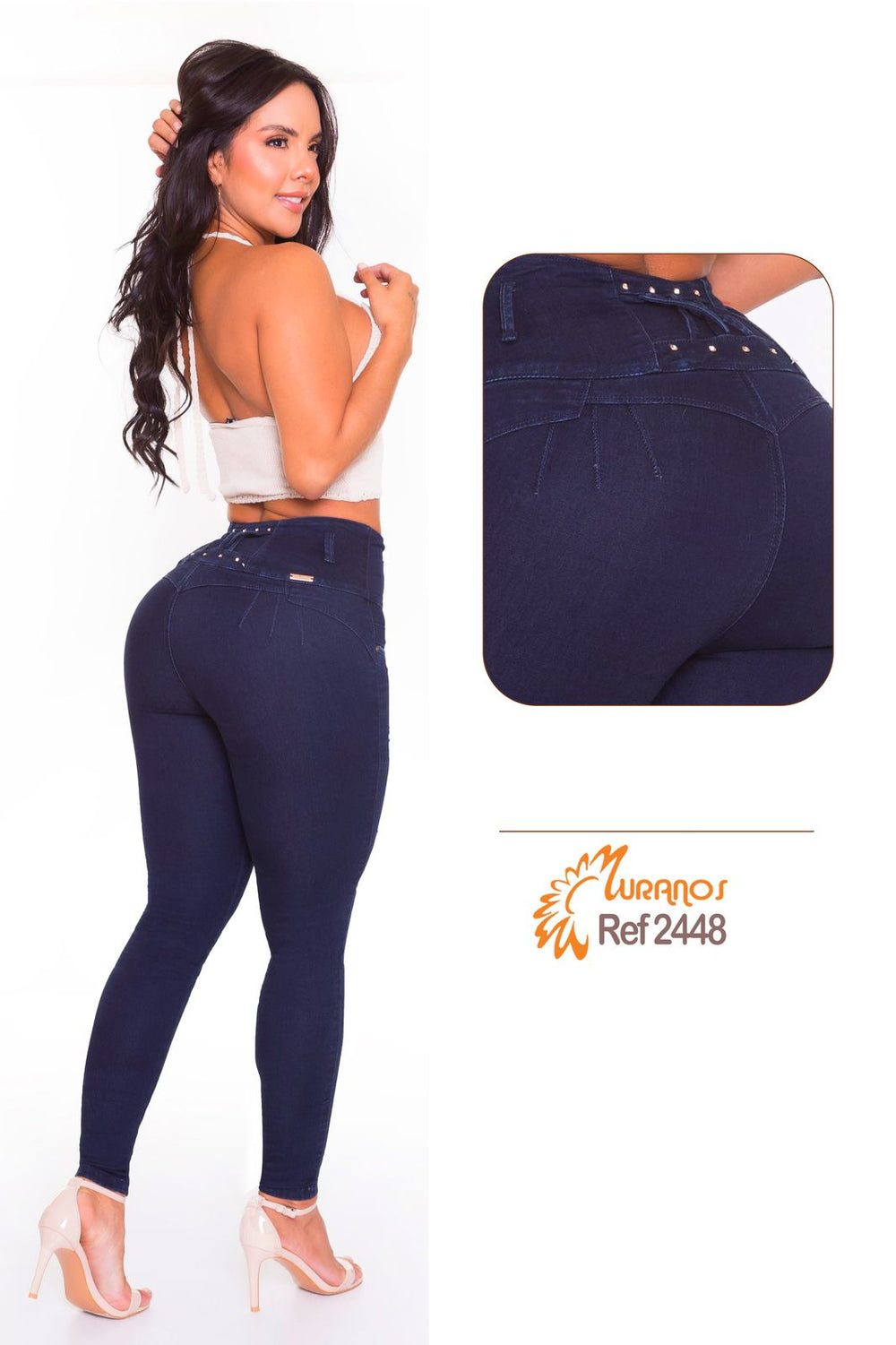 2448 100% Authentic Colombian Push Up Jeans - JDColFashion