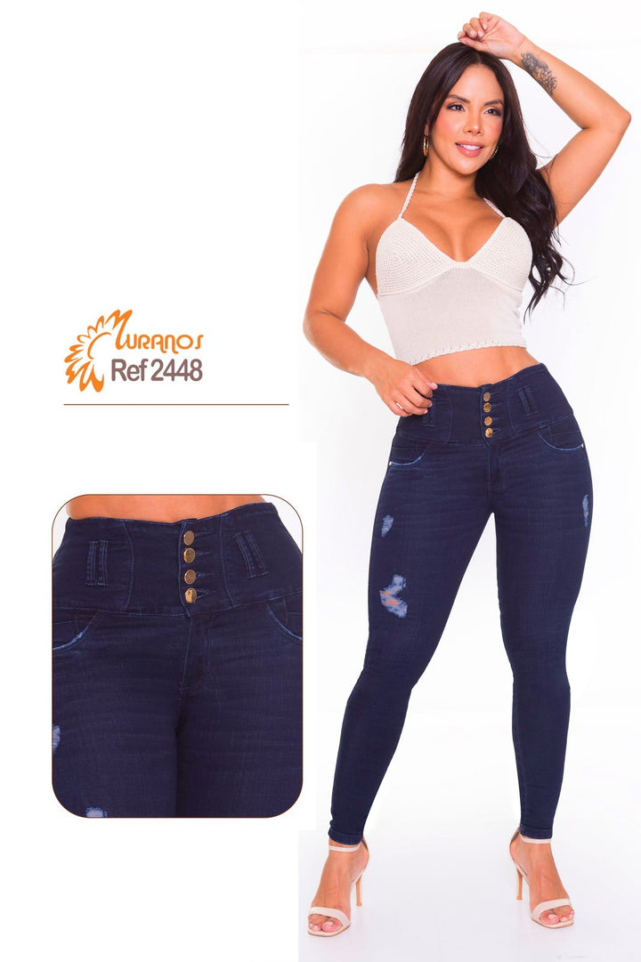 2448 100% Authentic Colombian Push Up Jeans - JDColFashion