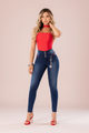 Jerez 100% Authentic Colombian Push-Up Skinny Jeans with Rhinestone Charm