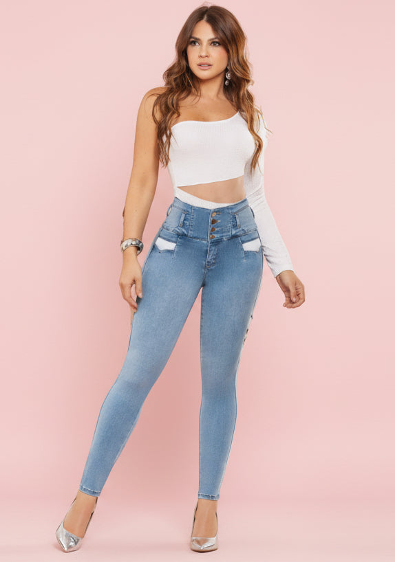 1498 100% Authentic Colombian Push Up Jeans