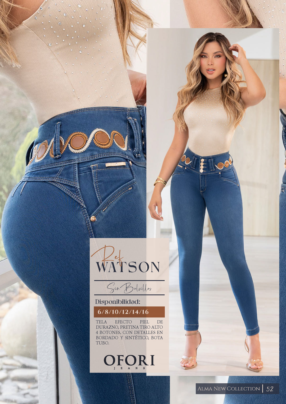 Watson 100% Authentic Colombian Push Up Jeans