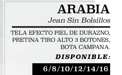 Arabia 100% Authentic Colombian Push Up Jeans