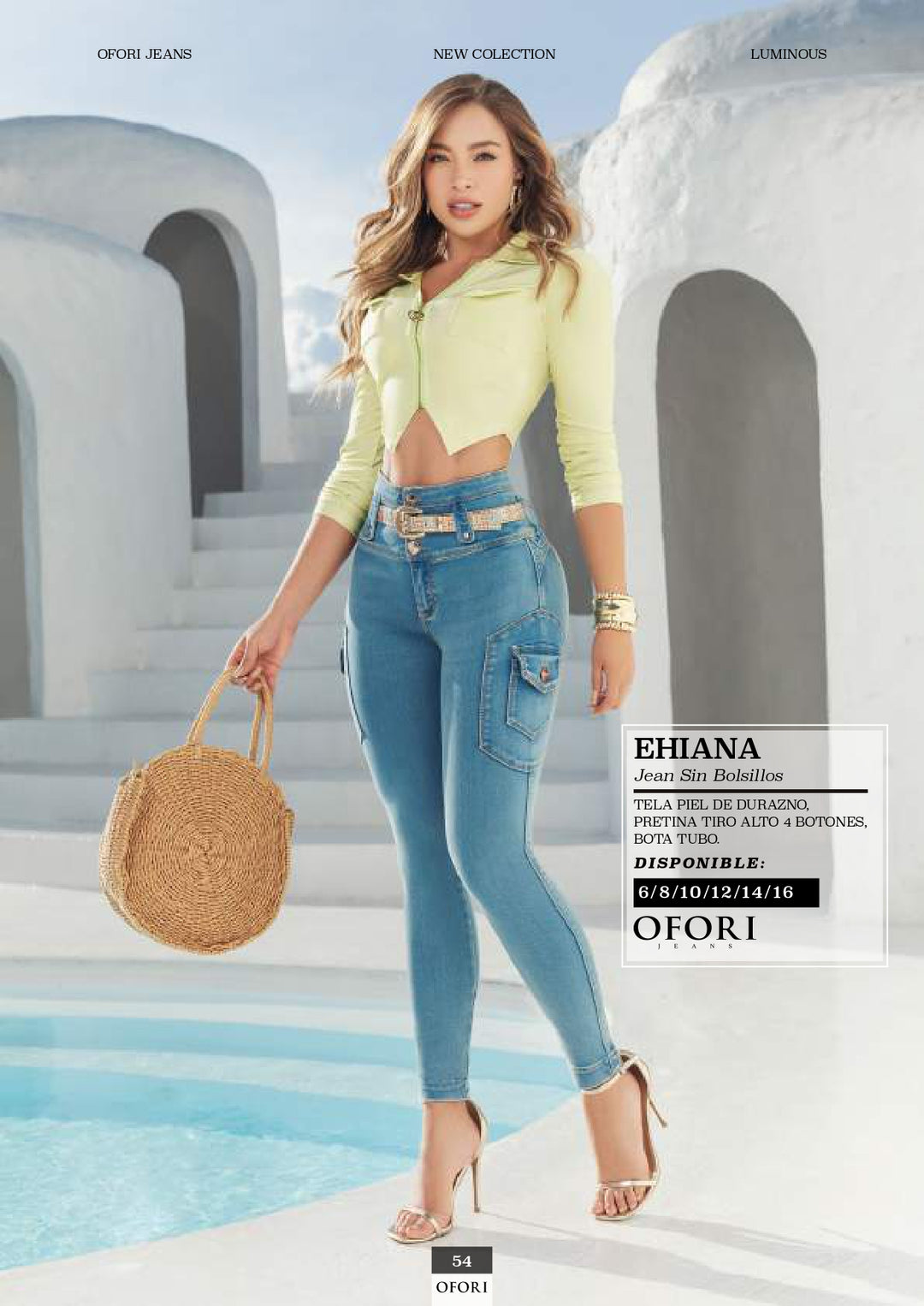 Ehiana 100% Authentic Colombian Push Up Jeans