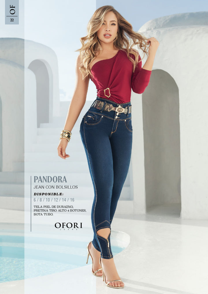 Pandora 100% Authentic Colombian Push Up Jeans