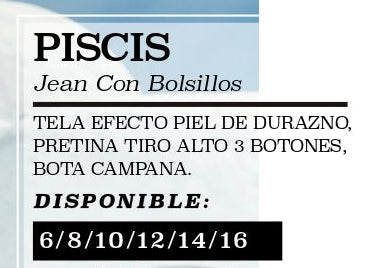 Piscis 100% Authentic Colombian Push Up Jeans