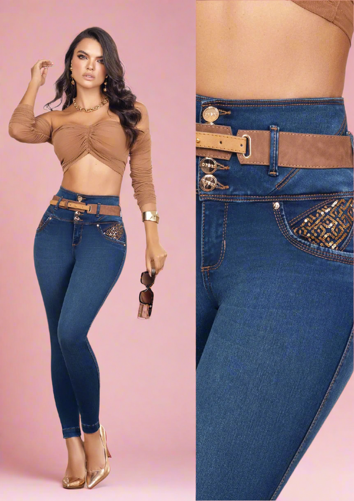 Baklava 100% Authentic Colombian Push Up Jeans