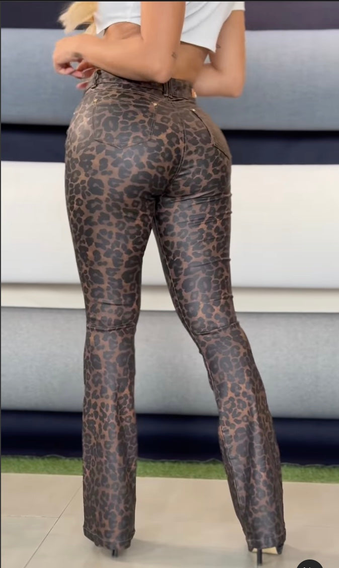 Mystic 100% Authentic Colombian Push Up Jeans (animal print)