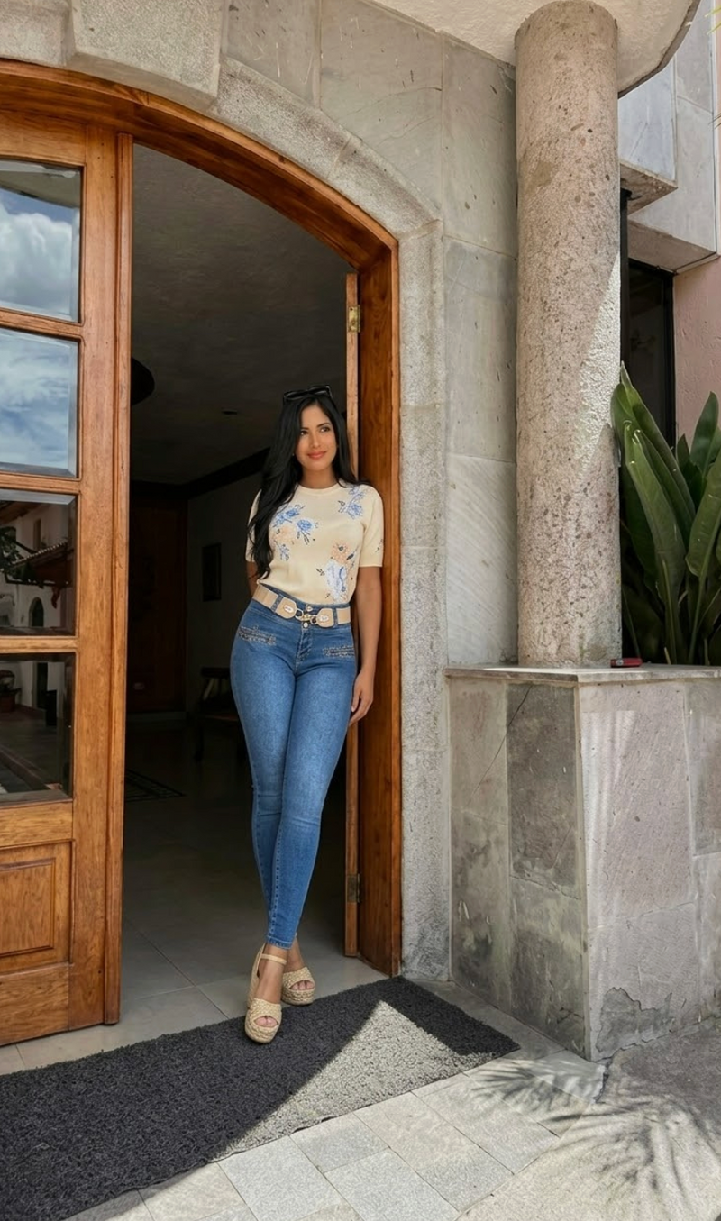 Zendal 100% Authentic Colombian Push Up Jeans