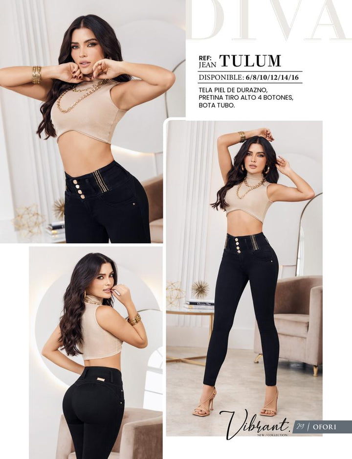 Tulum 100% Authentic Colombian Push Up Jeans