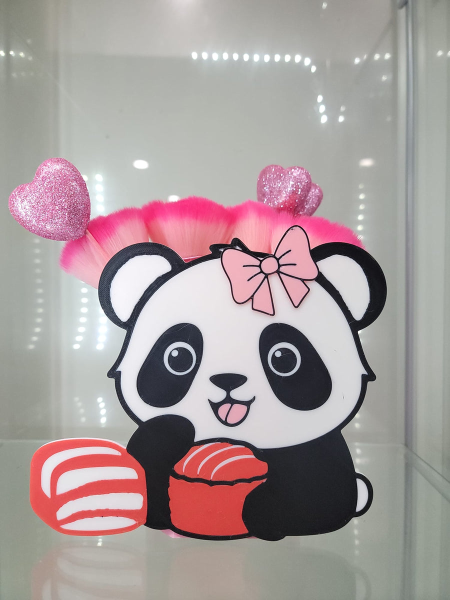 Adorable Panda Makeup Brush Holder - JDColFashion