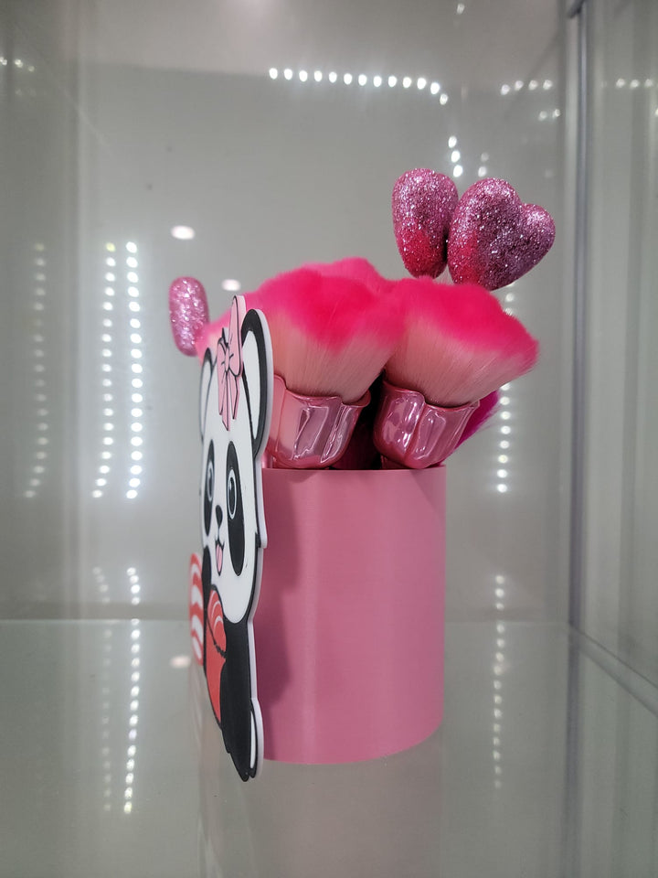 Adorable Panda Makeup Brush Holder - JDColFashion