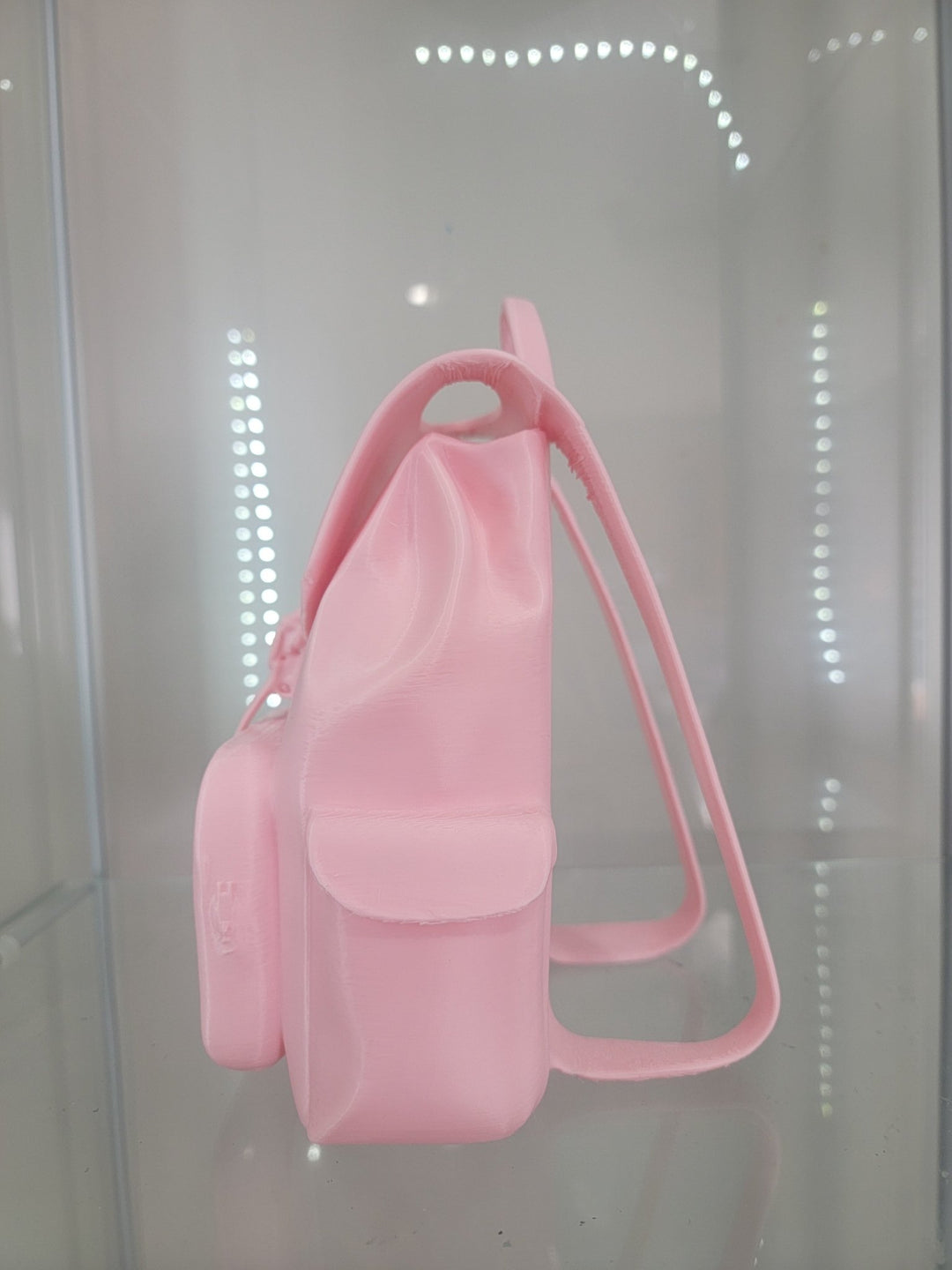 Adorable Pink Backpack Makeup Brush Holder - Stylish Organizer for Glam Lovers - JDColFashion