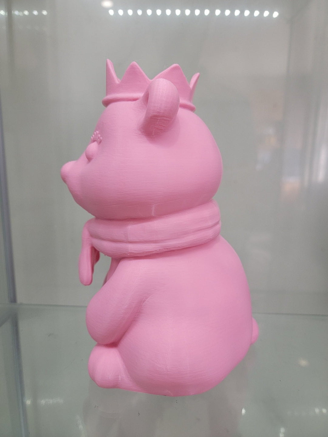 Adorable Pink Polar Bear Makeup Brush Holder – 3D - Printed Organizer - JDColFashion