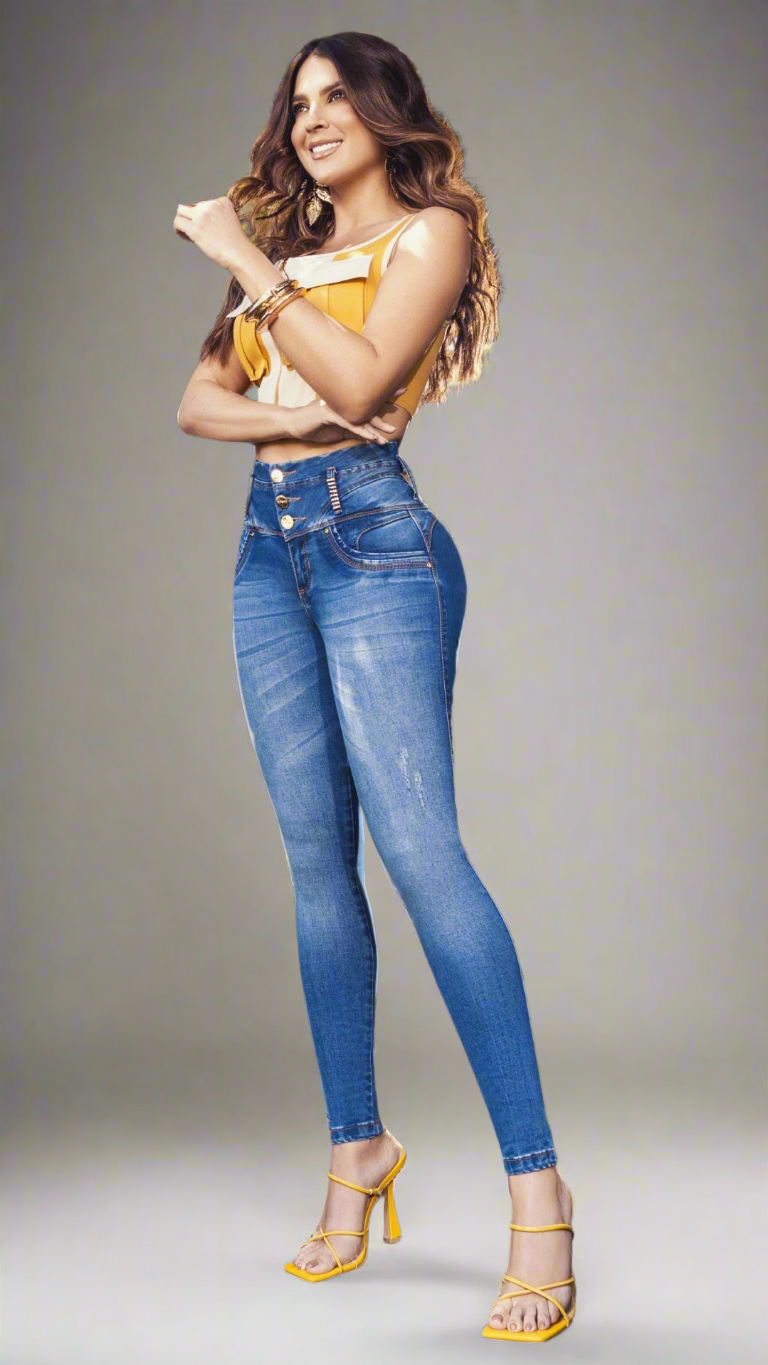 Jazmin 100% Authentic Colombian Push Up Jeans