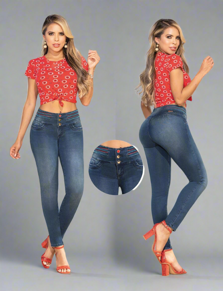W-91 100% Authentic Colombian Push Up Jeans