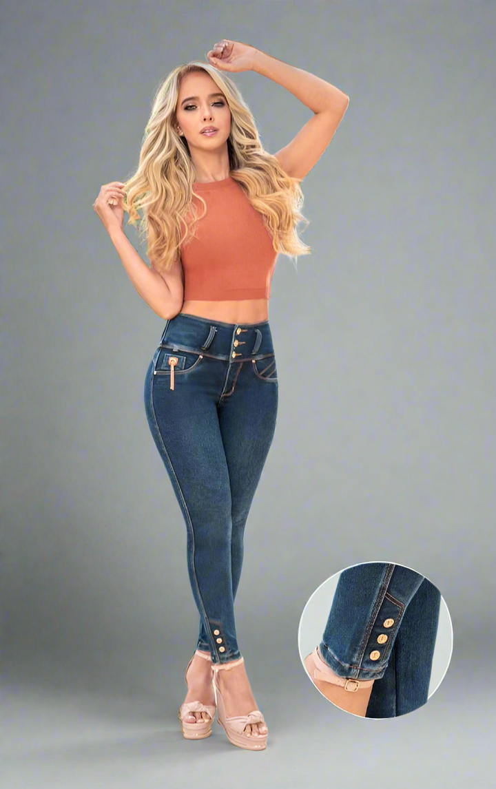 W-233 100% Authentic Colombian Push Up Jeans