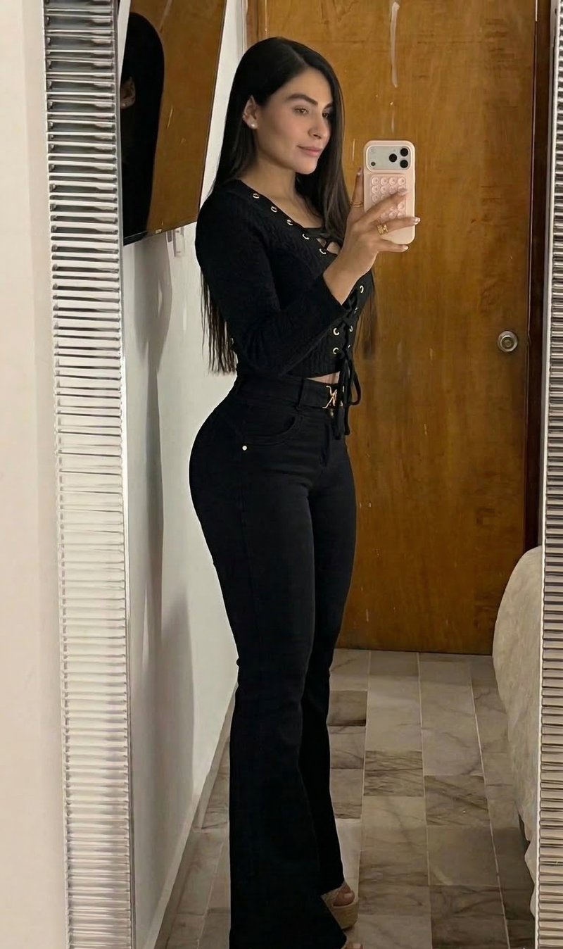 Melia 100% Authentic Colombian Push Up FLARE Jeans