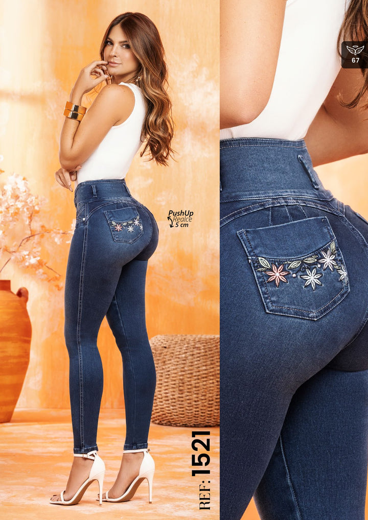 1521 100% Authentic Colombian Push Up Jeans