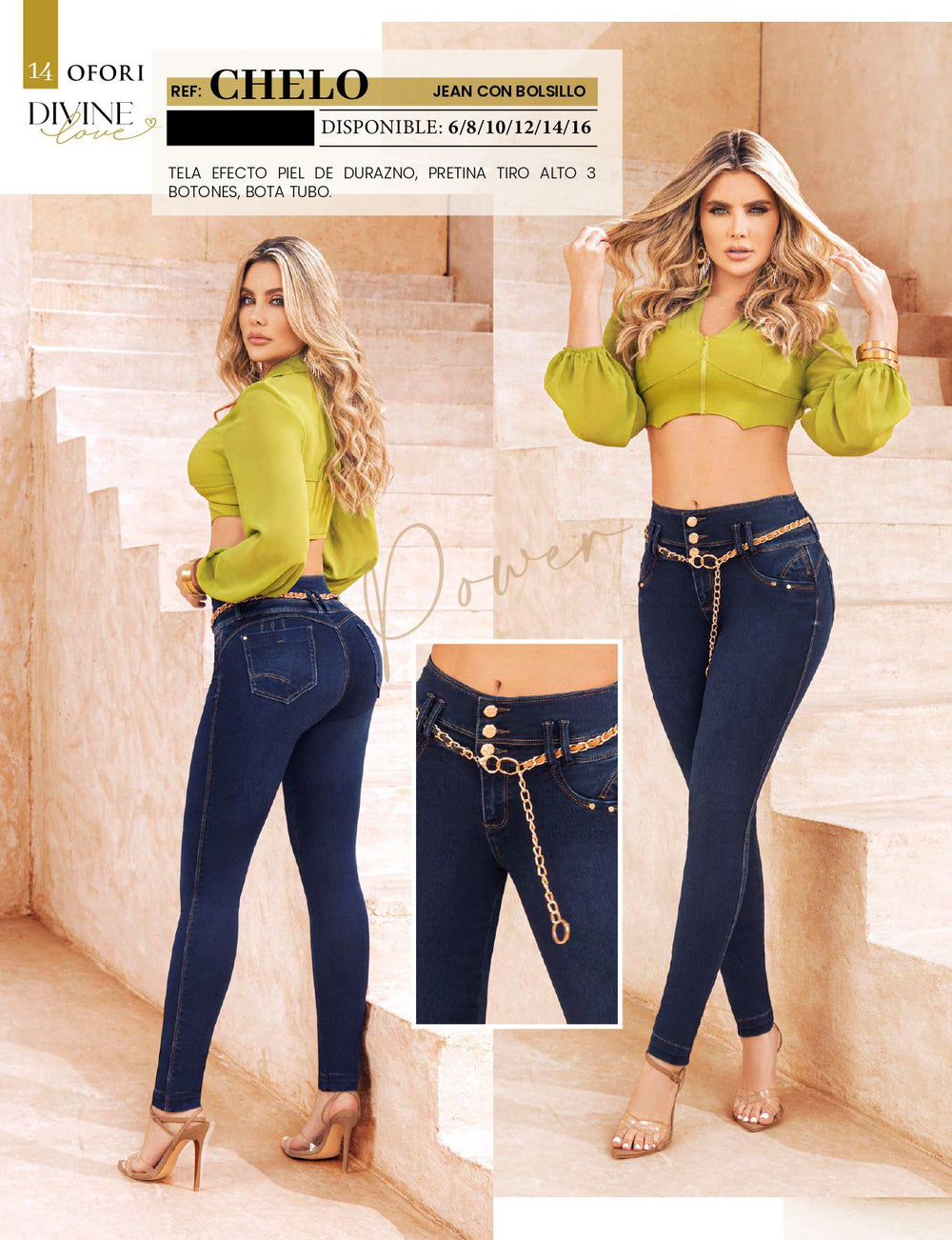 Chelo 100% Authentic Colombian Push Up Jeans - JDColFashion