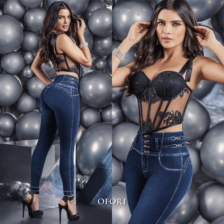 Coraima 100% Authentic Colombian Push Up Jeans - JDColFashion