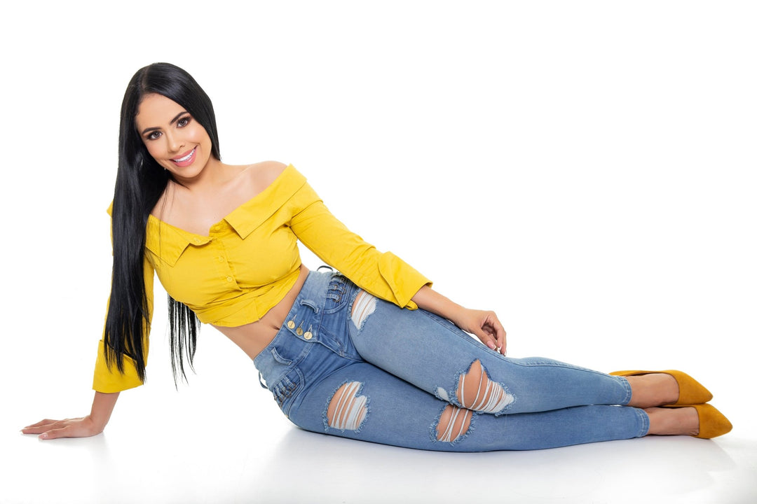 Fantasy Jeans 13372 100% Authentic Colombian Push Up Jeans - JDColFashion