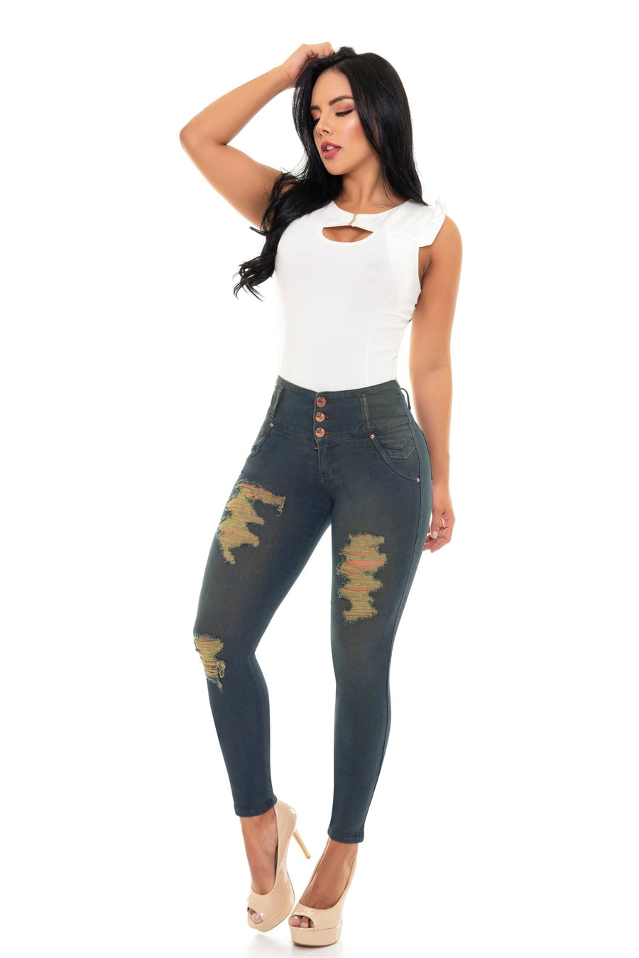 Gales Jeans 13441 100% Authentic Colombian Push Up Jeans - JDColFashion