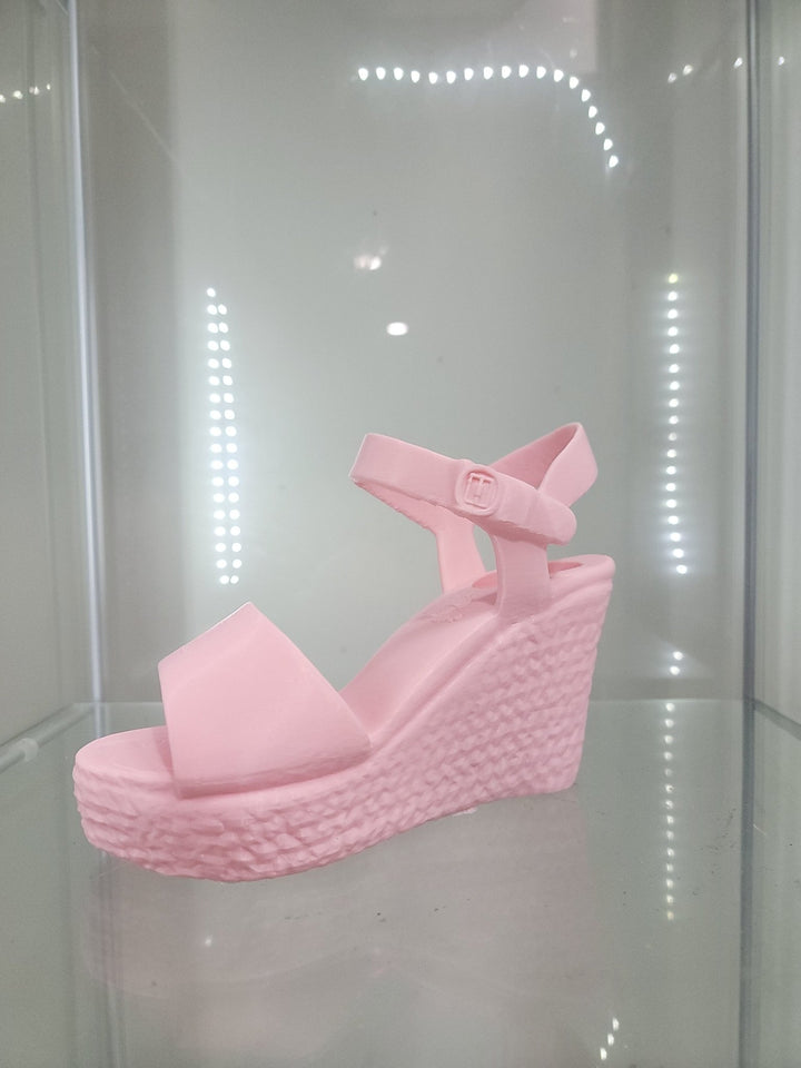 Glam Wedge Shoe Brush Holder - Step Into Style! - JDColFashion