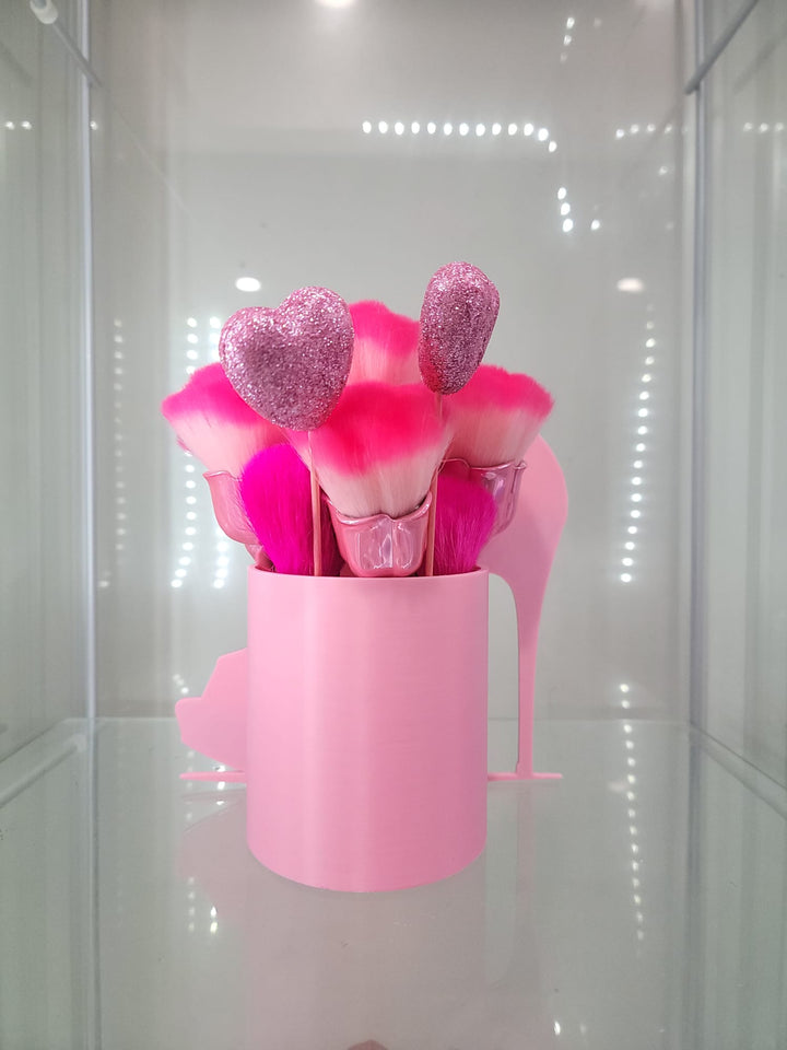 Glamorous High Heel Brush & Phone Holder - JDColFashion