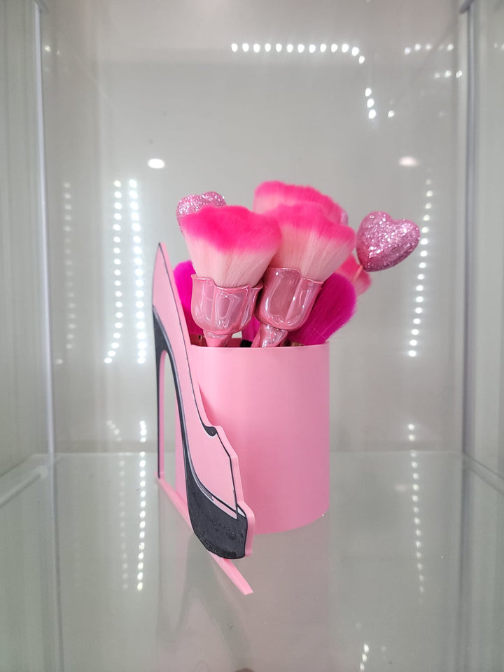 Glamorous High Heel Brush & Phone Holder - JDColFashion