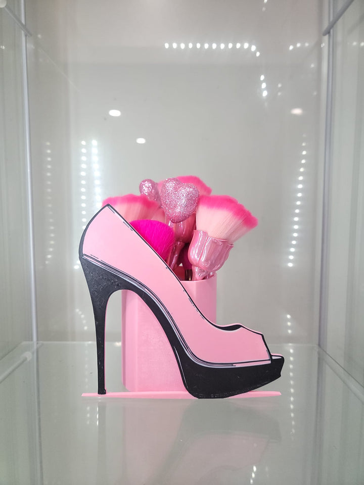 Glamorous High Heel Brush & Phone Holder - JDColFashion