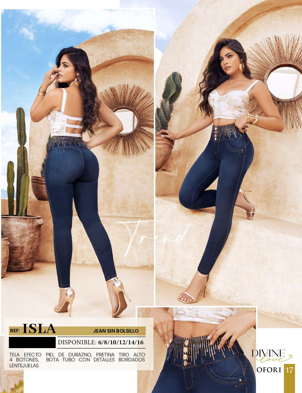 Isla 100% Authentic Colombian Push Up Jeans - JDColFashion