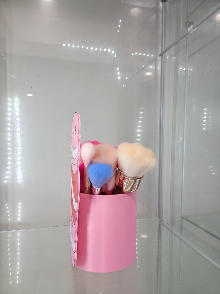 Kawaii Macaron Stack Brush Holder - JDColFashion