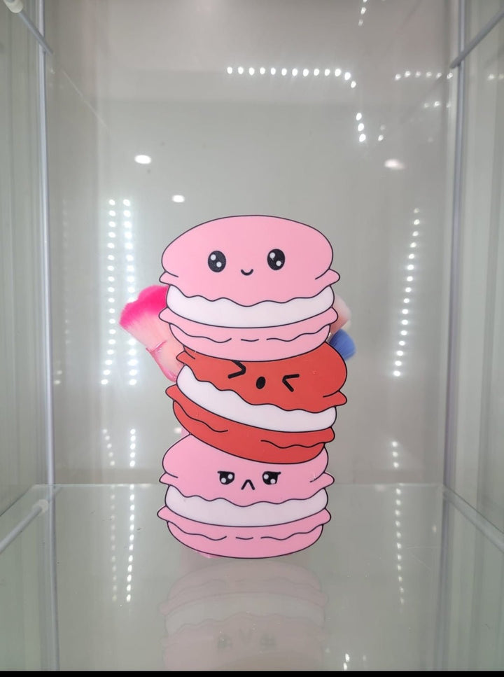 Kawaii Macaron Stack Brush Holder - JDColFashion