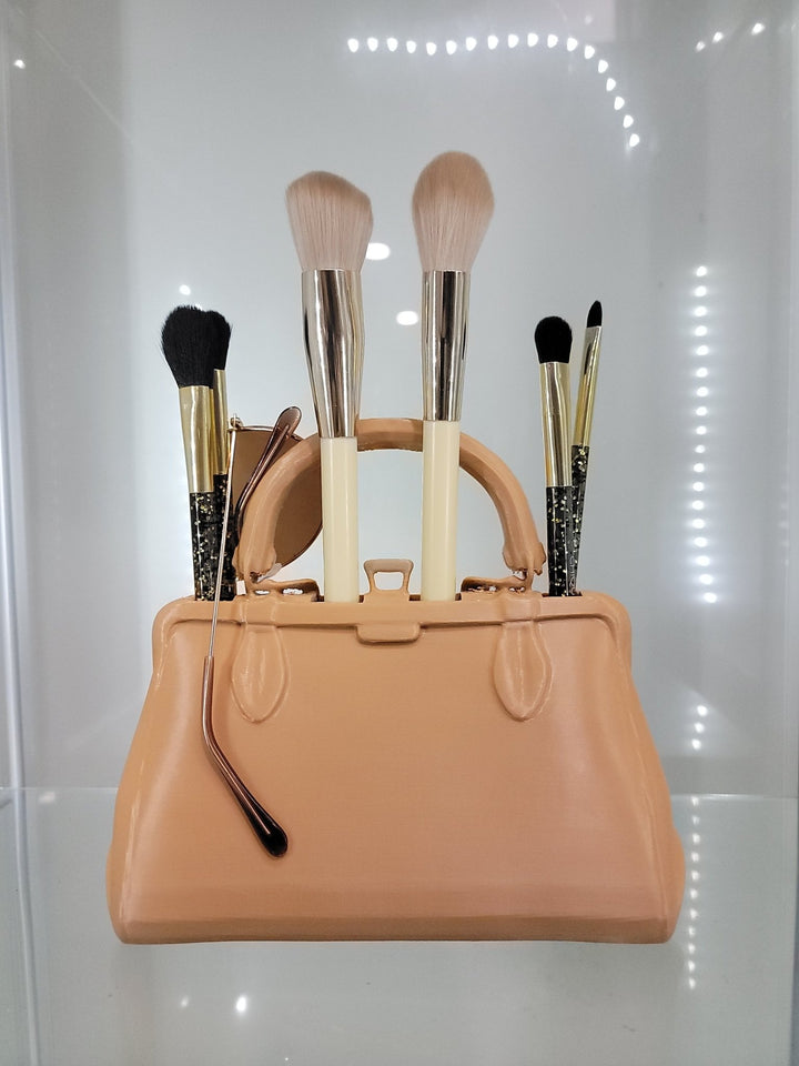 Luxury Handbag Vanity & Home Decor Makeup Organizer and Brush Holder - JDColFashion