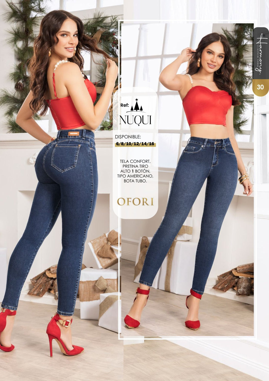 Nuqui 100% Authentic Colombian Push Up Jeans - JDColFashion