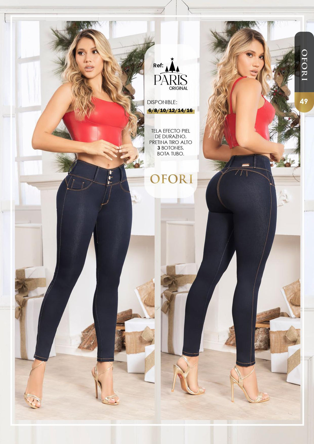 Paris Original 100% Authentic Colombian Push Up Jeans - JDColFashion