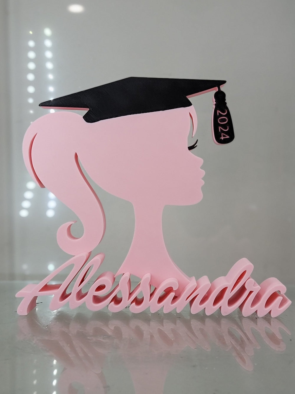 Personalized Barbie Graduation Head - Your Name, Your Year! - JDColFashion