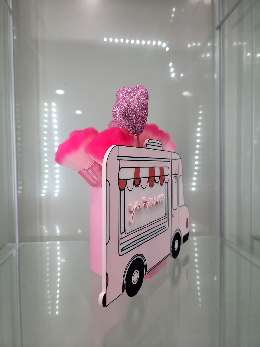 Personalized Pink Food Truck Organizer - Glam Decor - JDColFashion