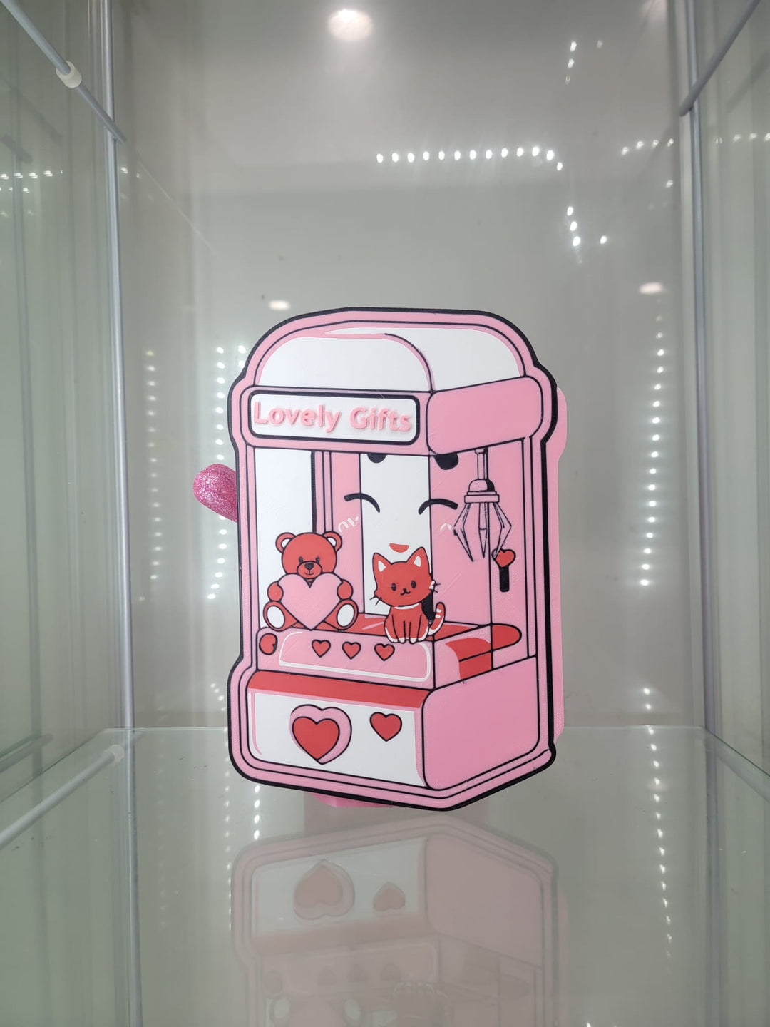 Pink Claw Machine "Lovely Gifts" Vanity Decor - JDColFashion