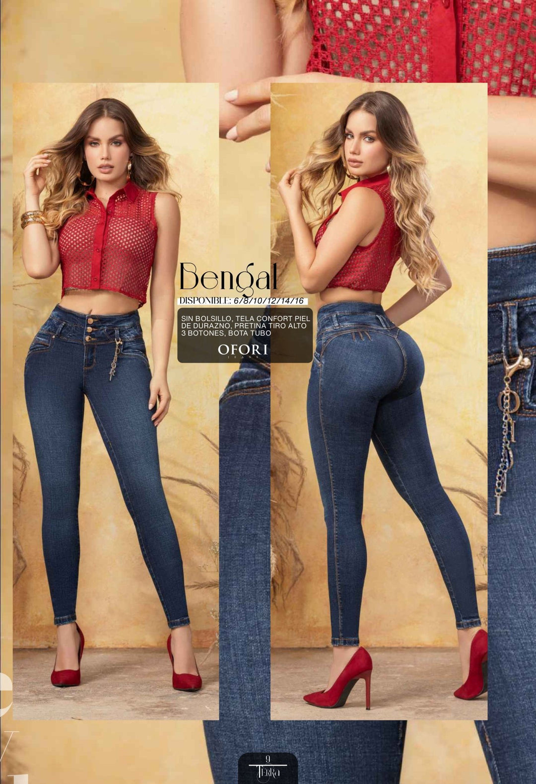 (PRE - ORDER) BENGAL 100% Authentic Colombian Push Up Jeans EXPECTED SHIP DATE(Mid - February)1st batch) - JDColFashion