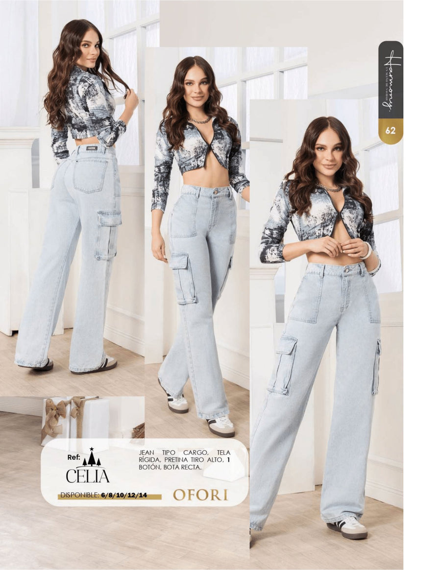 PRE - ORDER CELIA 100% Authentic Colombian Push Up Jeans EXPECTED SHIP DATE(3RD WEEK OF NOVEMBER) - JDColFashion