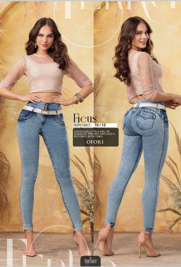 (PRE - ORDER) FICUS 100% Authentic Colombian Push Up Jeans EXPECTED SHIP DATE(Mid - February)1st batch) - JDColFashion